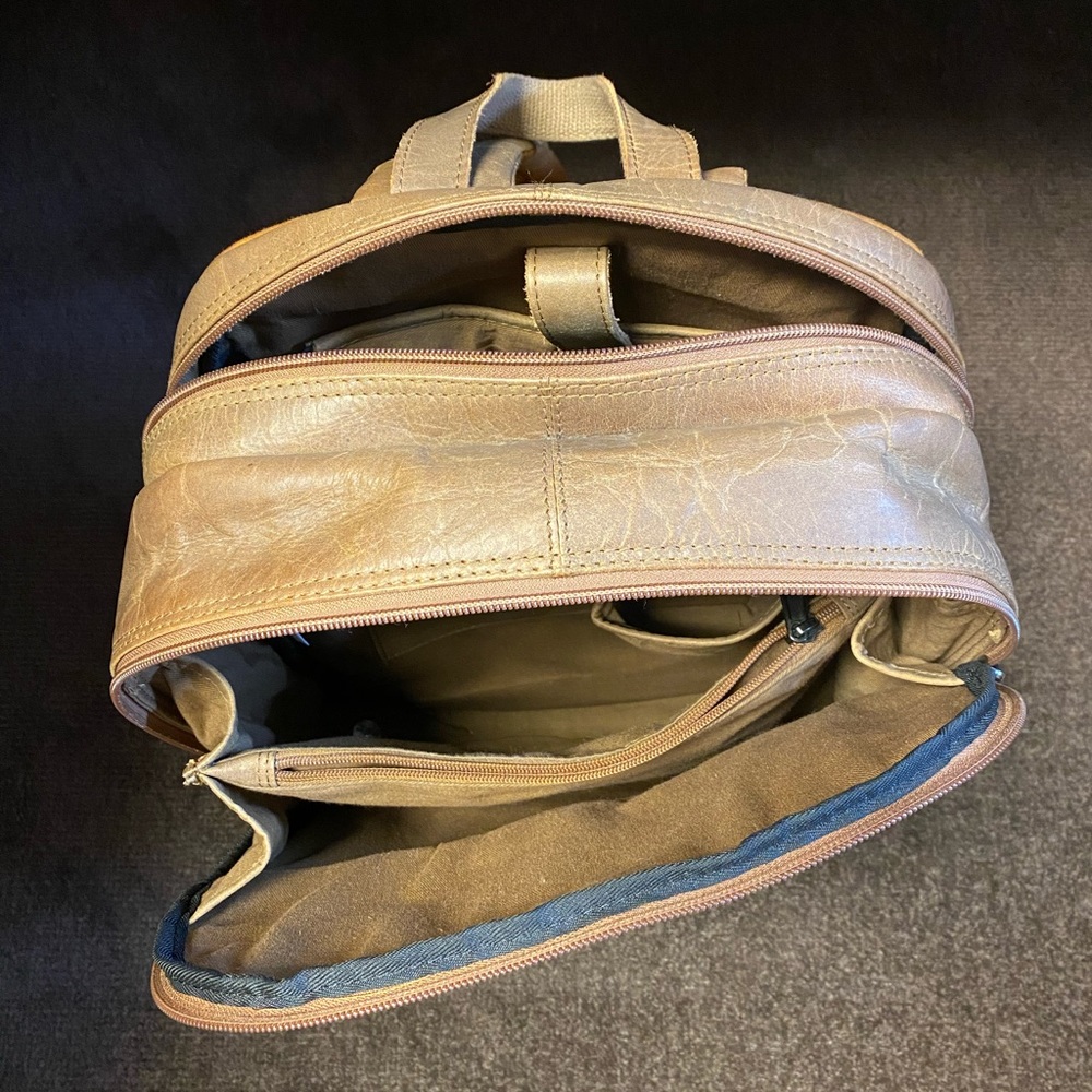 Leather Backpack - Picture 6 of 7